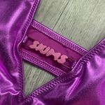 SKIMS Metallic Swim Halter Monokini In Limited Edition 🌺DRAGONFRUIT🌺 Photo 2