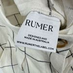 Revolve x Rumer The Label Quinn Pant Ivory Plaid Size XS Photo 9