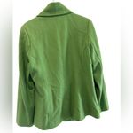 Guess  Vibrant Green Pea Coat women’s size medium Photo 5
