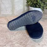 Toms navy blue canvas wool lined slip-ons sz 5.5 Photo 4