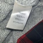 Altar'd State Altar’d State Womens Sweater Size S Gray Red Plaid Hem Pullover Crew Neck Photo 6