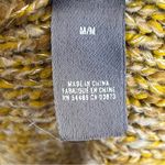 Aerie Women’s Opens Front Waterfall Cardigan Size Medium Yellow, Tan & White Photo 2