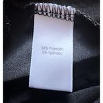 Jennifer Lopez  Women Black Pleated Baggy Stretch Pants Designer Size Small Photo 6