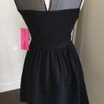 Betsey Johnson Sleeveless Schoolgirl Black Dress Photo 3