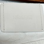 Coach  White Logo Denim Shorts Womens 6 Designer Quiet Luxury Resort Summer Prep Photo 2