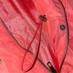 JM Collection  windbreaker size small jacket Coral/Peach Rain Water Resistant Photo 8