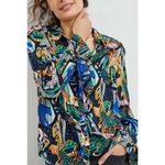 Anthropologie Maeve Masha Volnova Carmiel Buttondown Top Sz 2 Photo 1