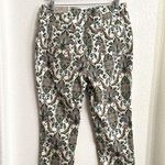 Chico's NWT Womens Jeans Slimming Girlfriend Slim Leg Ankle Paisley Size 14P Photo 1