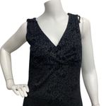 Vintage A Fortiori Burnout Dress Women’s Large Black Red Glitters Whimsical Photo 11