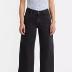 Levi's Women's 28x31 '94 Baggy Wide Leg Jeans Over Exposure - Black Photo 0