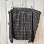 Eloquii  Gray Plaid Skirt Size 22 Photo 1