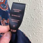 Ella Moss  100% Rayon Paisley Racerback Lined Lightweight Tank Top Blouse Size S Photo 7