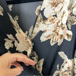 Lulus Prairie Daydream Washed Floral Print Romper 887 Blue Photo 8