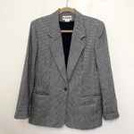 Vintage Joan Leslie Wool Blend Blazer Jacket ~ One Button, Mid Length ~ Size 10 Photo 0