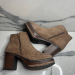 Altar'd State Women's Tan Faux Suede Festival Boho Platform Sonata Boots Sz 9 Photo 4