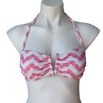 Lilly Pulitzer for Target Bikini Swim Top Pink Pineapple, Sz S Photo 4