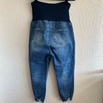 SONG Women’s Maternity Skinny Full Panel Stretch Jeans Size XL Blue Photo 2