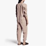 James Perse Ultra Fine Corduroy Jumper Jumpsuit Beige Neutral Nude Tan Size 0 Photo 3