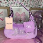 Juicy Couture String of Pearls Hobo Crossbody Photo 0