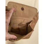 Giani Bernini Nappa Venice leather crossbody organizer Purse- Brown 10x10". Photo 10