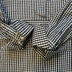 Claridge + King Black Gingham Banded Cotton Shirt Dress, Sz M Size M Photo 11