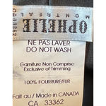 Vintage Ophelie Montreal Hat Red Angora Rabbit Fur Silver Buckle Bucket Hat Photo 5