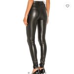 We Wore What Stiletto Vegan Leather Pants With Ankle Zip In Black Size 25 Photo 2