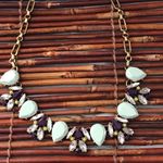 J.Crew Teardrop Bejeweled Necklace Photo 4