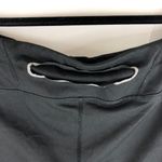 Athleta  Sonar Capri Leggings Drawstring Solid Black M Photo 2