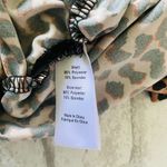 Likely NWT Leopard Print Bali Sheath Long Sleeve Ruched Mock Neck Dress Sz 4 Photo 9