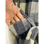 Mo:Vint New York Dress Women's XS Blue Plaid Button Photo 7