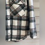 BLANK NYC  Flannel Shacket in the color/pattern "Outsider". Photo 8