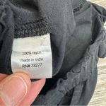 SO  Women's Black Casual Lightweight Shorts Tie Waist S SM Small Elastic Pull On Photo 7