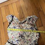 Free People Cherry Blossom Sheer Mesh Maxi Gown Dress Size 4 Photo 9