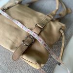 Kenneth Cole Vintage Y2K Reaction Neutral Beige Leather Shoulder Bag Purse Photo 5