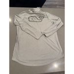 Vineyard Vines  Edgertown TShirt Hoodie Whale Logo Light Gray Size L Photo 4