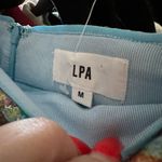 LPA revolve  Brisa Wrap Style Mini Skirt Pink Blue Size medium Photo 3