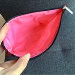 Kate Spade Clinique x  “hello, gorgeous” Travel, Makeup Bag, Red, Pink Photo 3