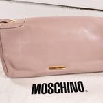 Moschino Couture Lambskin Leather Bow Clutch Photo 3