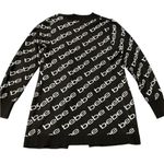 Bebe Graphic Logo Open Cardigan, Size Large, New with Tag MSRP $79 Photo 3