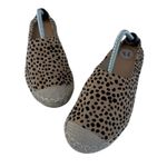 Catherine Malandrino  Animal Print Slip-On Flats Espadrilles Size 7.5 Photo 3