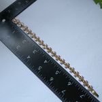 Tricolor Gold Filled Clover Bracelet Photo 3