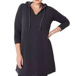 J Jill Pure Jill Harmony Hooded Dress Tunic‎ Sweatshirt Pima Cotton Shirt Sz XS Photo 0