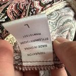 Charlotte Russe  Women’s  Shorts Romper Size Large Paisley Print Photo 2