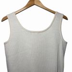 St. John  Basics Womens Santana Knit Beige Tank Top Small Scoop Neck Quiet Luxury Photo 4