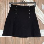 Juicy Couture Black Label, Buttoned Front Skirt. Waist 13.5” Length 16.5” SIZE 0 Photo 4