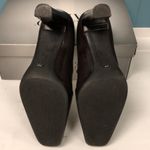 Franco Sarto  Faux Leather Heels Womens 8.5 M Pumps Square‎ Toe Brown Vegan Photo 7