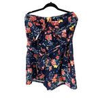 Great Jones Blue Floral Strapless Romper XXL Photo 1