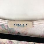 Gilli Dress A Line Pleated Sleeveless Stretch Floral Pink L? Size L Photo 2