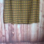 Forever 21  Mustard Yellow Plaid Sheath Dress Photo 4